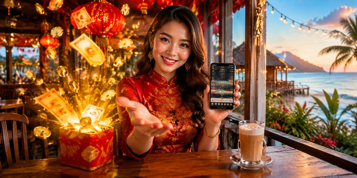 Pengguna Langkawi menyemak bonus cashback permainan kasino gdlotto pada peranti mudah alih